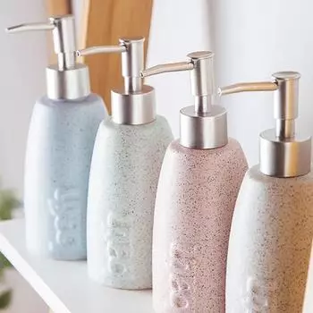 Сменная головка насоса для бутылок Головка насоса для ванной комнаты Аксессуары для бутылок серебряный