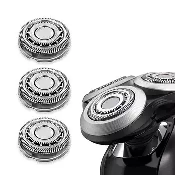 Сменная головка серии 9000 Совместима с бритвами Star Wars серии 9000 и серии 8000 SW9700 и SW6700 90/81 (S9xxx), (S8xxx), серебряный