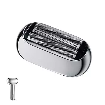 Сменная головка yoose Электробритва возвратно-поступательного типа Магнитная головка Три лезвия Влажное и сухое использование Изготовлена из сплава мини-серебро TRIPLE series