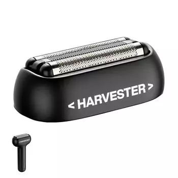 Сменная головка yoose Возвратно-поступательная электробритва Магнитная головка Три лезвия Влажное и сухое использование Сплав Мини Черный Серия TRIPLE