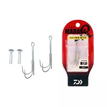 Сменная игла DAIWA Madaku Сменный крючок с 2 иглами и 2 булавками 07347001