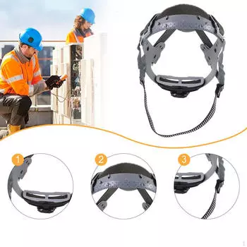 Сменная каска с храповым механизмом, подкладка для конструкции, дышащая, противоскользящая, легко поддается Knob Adjustment