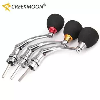 Сменная катушка, силовая ручка, рыболовная катушка, кривошипная ручка, вращающаяся ручка, металлическая рукоятка-коромысло, ручка для модернизации колеса, аксессуар M золотой