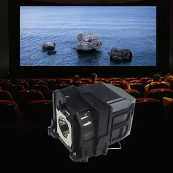 Сменная лампа для проектора ELPLP71, совместимая с Epson ELPLP71 BrightLink 475Wi 480i 485Wi чёрный