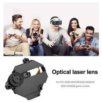 Сменная линза для игровой консоли геймпада для PS1 KSM-440ADM / KSM-440BAM / KSM-440AEM ABS игровая консоль лазеры линза противопадающие детали