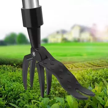 Сменная металлическая головка для прополки, съемная головка для садоводства, аксессуар для удаления прополки None чёрный