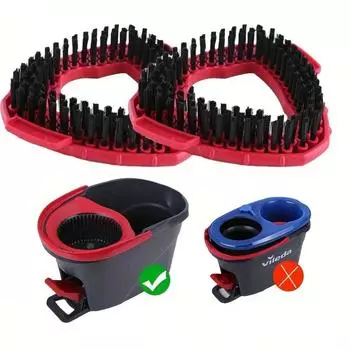 Сменная насадка для швабры, сменные насадки для швабры, легко чистить, аксессуары для швабры, уборка, принадлежности для школы красный