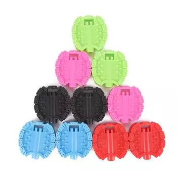 Сменная педаль для детского велосипеда, трехколесный велосипед, детские педали, аксессуары для велосипеда розовый