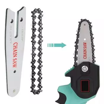 Сменная пильная цепь 4/6/8/12 дюймов, стальная цепь, превосходная технологическая цепь, аксессуары для мини-электрической пилы 8inch