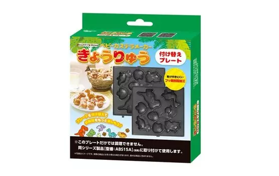 Сменная пластина для детского миксера Castella, съемная пластина с изображением динозавра, набор для создания песочницы с горячим песком, набор для зоопарка, набор для создания динозавров, набор для аквариума, блок Suuji [одиночная пластина] S01HSP-001K