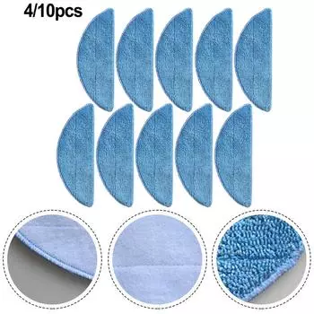 Сменная подушечка для мытья полов, многоразовая, сильная впитываемость 4 PACK