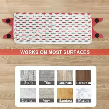 Сменная подушечка для швабры из микрофибры, быстросохнущая многоразовая подушечка для чистки пола, сильно впитывающая влагу