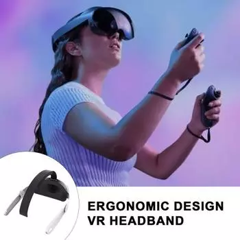 Сменная повязка на голову для гарнитуры Yousheng VR, удобная посадка, регулируемая, простая установка, аксессуары для очков VR для Meta Quest 3 белый