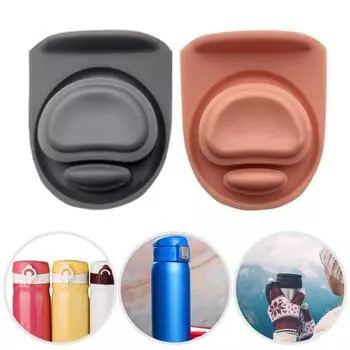 Сменная пробка, прокладка верхней крышки бутылки, силиконовая заглушка, уплотнение стакана для воды, запасная часть серый