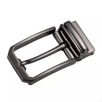 Сменная пряжка из сплава, модная, деловая, повседневная, для кожаных ремешков, аксессуары, прямоугольная