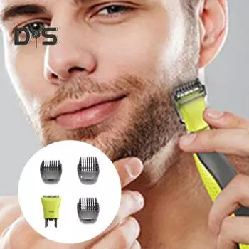Сменная расческа с лезвием для Philips One Blade QP2520 QP2630, электробритва для мужчин, бритвенные виски, триммер для бороды, аксессуары для тела зелёный