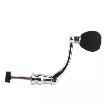 Сменная ручка катушки с электроприводом, металлическая рукоятка-рокер (Серебряный большой за 4000, 5000 и 6000) золотой