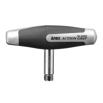 Сменная рукоятка ANEX Action Grip 6 шт. (Нет бита) №3350-H [Оптовая закупка]