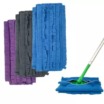 Сменная салфетка Flammi, совместимая с Quickle 3D Adsorb Dry Floor Cleaning. Протирочный материал для пола для влажной и сухой уборки. Протирочный материал, лист, лист,