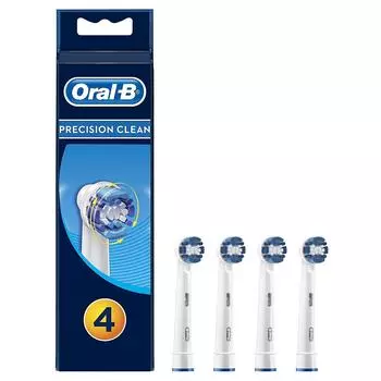 Сменная щетка Braun Oral B CLEAN 4 шт. Basic/PRECISION EB20-4EL [предмет]