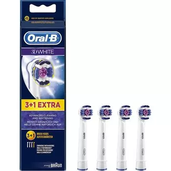 Сменная щетка Braun Oral B для отбеливания зубов (4 шт) [элемент]