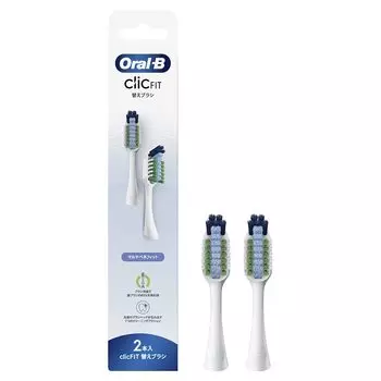 Сменная щетка Oral B ClicFIT, многофункциональная, 2 шт.