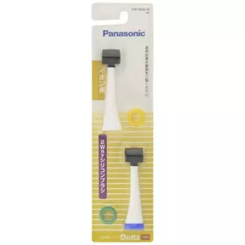 Сменная щетка Panasonic для Dolts Ion 2-Way Silicone Type Set of 2 (6 месяцев) Белый EW0906-W