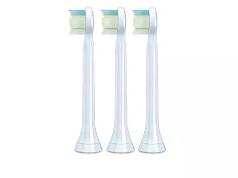 Сменная щетка Philips Sonicare Diamond Clean, компактный размер, набор из 3 шт. (неподдельный) HX6073/01