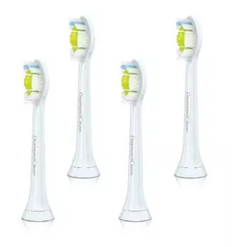 Сменная щетка Philips Sonicare Diamond Clean, стандартный размер, набор из 4 шт. (неподдельный) HX6064/01