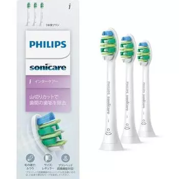 Сменная щетка Philips sonicare intercare regular 3 шт. подлинная hx9003/67 белая