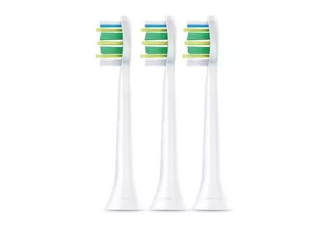 Сменная щетка Philips Sonicare Intercare, стандартный размер, набор из 3 шт. (неподдельный) HX9003/01 белый