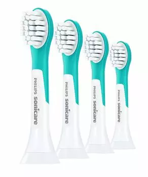 Сменная щетка Philips Sonicare Kids Mini Years Old, набор из 4 шт. 4-12 HX6034/63 [Товар]