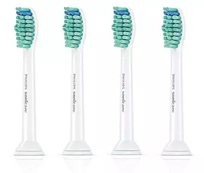 Сменная щетка Philips Sonicare Pro Results, набор насадок HX6014/01 (Стандарт 4) [Элемент] белый