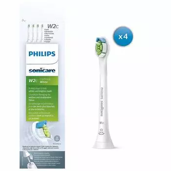 Сменная щетка Philips Sonicare White Plus Diamond mini 4 шт. (ранее Чистый) HX6074/01 [элемент] белый