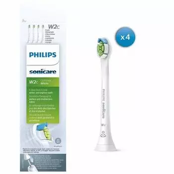 Сменная щетка Philips Sonicare White Plus (Ранее Diamond Clean) Мини 4 предмета HX6074/01