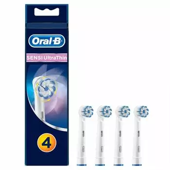 Сменная щетка Procter Gamble Brown Oral B Soft Extra Fine Bristle UltraThin 4 шт. и щетка/SENSI EB60-4-EL [Товар]
