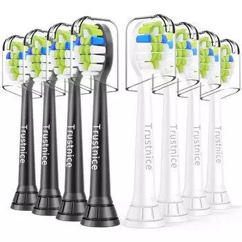 Сменная щетка Trustnice, совместимая с электрической зубной щеткой Philips Sonicare, сменная щетка Diamond Clean для Philips Sonicare Regular 8