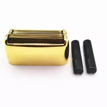 Сменная сетка для Babyliss Pro и 2 лезвия для бритвы FoilFX02 FXFS2G FXRF2 Gold #FXRF2G золотой