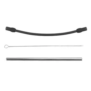 Сменная трубка для кофемашины, силиконовый молочный шланг из нержавеющей стали с чистящей щеткой, кофемашина