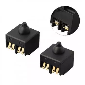 Сменная угловая шлифовальная машина с кнопочным переключателем для угловой шлифовальной машины для ПК, пластика, металла