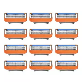Сменное лезвие Bostti Gillette Proglide Fusion, сменное лезвие Fusion, совместимое с 5-ю ступенями