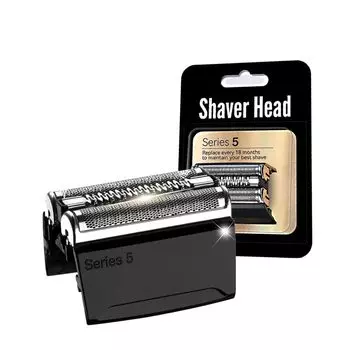 Сменное лезвие Braun Series 5 Совместимый продукт 52B 52S Совместимый с сетчатым лезвием и внутренним лезвием Интегрированная сменная головка бритвы серебряный