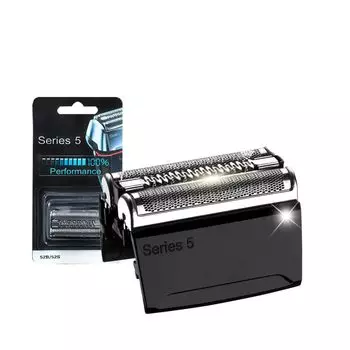 Сменное лезвие для бритвы Braun Series 5, совместимое сменное лезвие, сетчатое лезвие, интегрированная запасная головка, сменное лезвие для бритвы, совместимое с