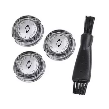 Сменное лезвие для бритвы Philips Razor серии HQ / PT / AT, 3 шт. + набор чистящих щеток, корейское лезвие
