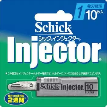 Сменное лезвие для инжектора Schick Injector 1 (10 кусочков) Лезвие для бритья