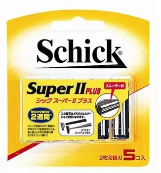 Сменное лезвие Schick Super II Plus (5 кусков)
