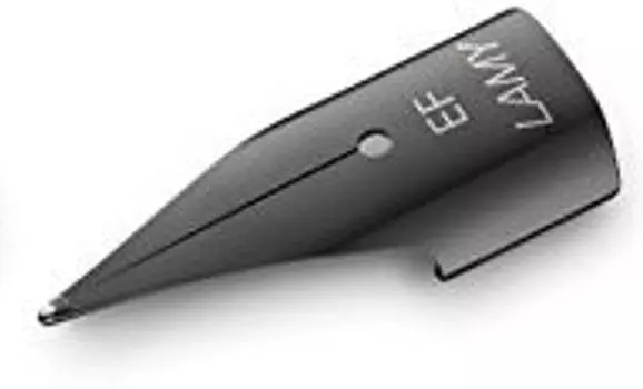 Сменное перо для перьевой ручки LAMY, черное, размер EF LZ50 BLK (дополнительный штраф) [элемент] (черный) чёрный