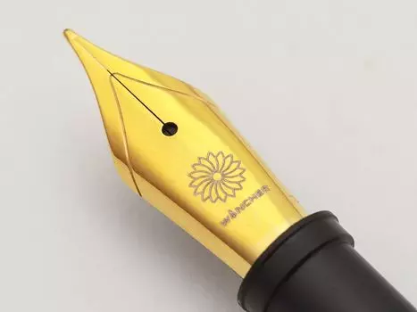 Сменное перо WANCHER Jowo, перо из нержавеющей стали с золотым покрытием, перьевая ручка WANCHER, сделано в Германии, Jowo для перьевых ручек № 6 (М Средний) золотой