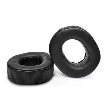 Сменные 1 пара амбушюров или защитных амбушюров на молнии для наушников Sony MDR-HW700 HW700DS, черные чёрный