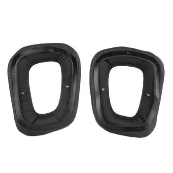 Сменные амбушюры для Logitech G35 G930 G430 F450 G331 G231 G431 (Черный ПУ)